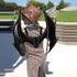 Cosplay How to Train Your Dragon costume props kids adult black demon wings dragon vampire wings mask halloween carnival purim props - menochic